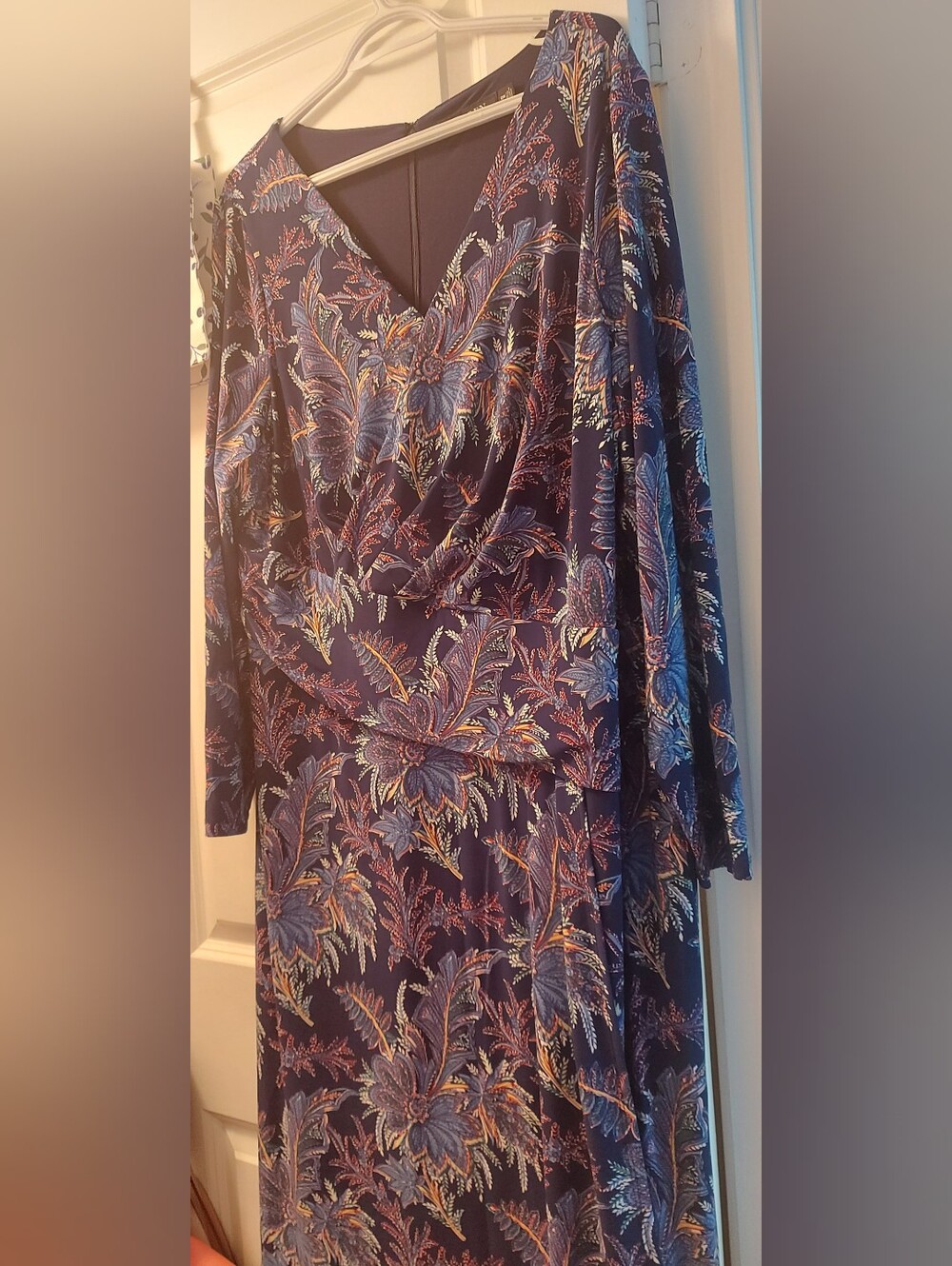 Lauren by Ralph Lauren 18w Paisley Dress